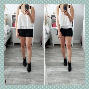 Zara White Tank‎